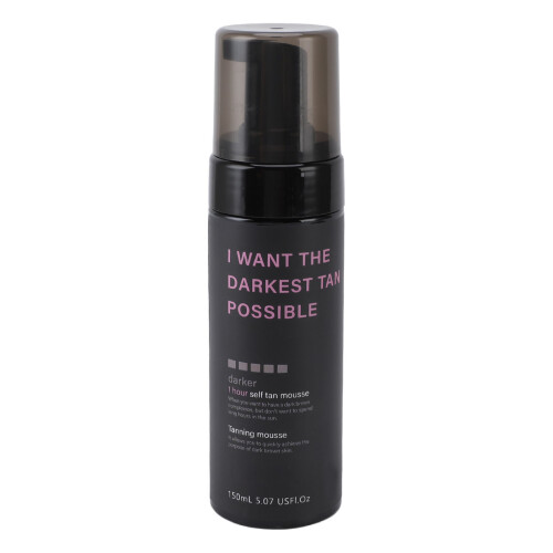 150ml Dark Self Tanning Foam Argan Oil