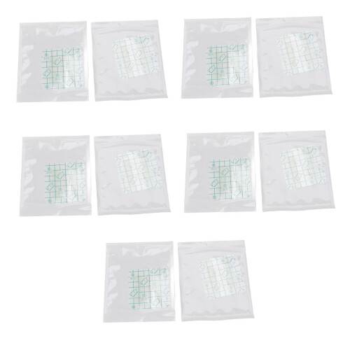 10 Cerotti Idrocolloidali 7.5x7.5cm Vesciche Talloni