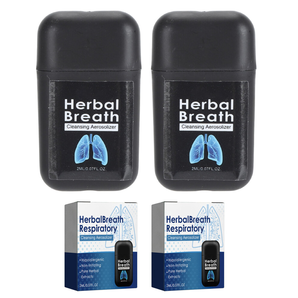 2pcs 2ml Nasal Relief Inhaler Herbal Congestion Relief