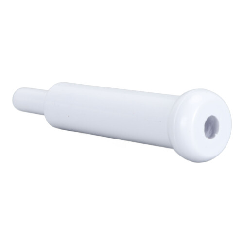(Weak Suction) 10pcs Oral Suction Handle Disposable Saliva Ejector White 2