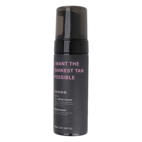 150ml Dark Self Tanning Foam Argan Oil 1