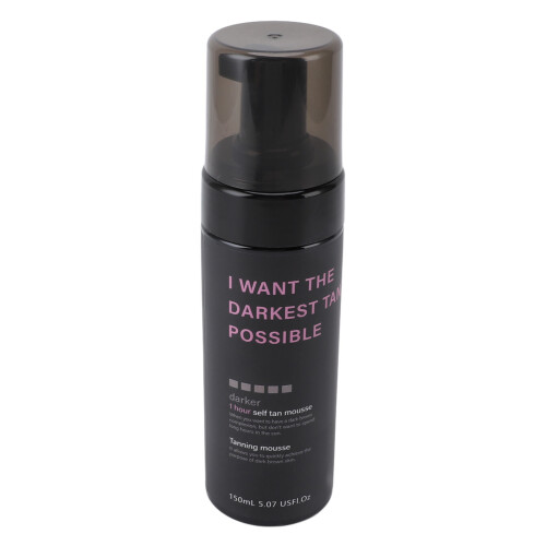 150ml Dark Self Tanning Foam Argan Oil 2