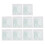 10pcs 10cm Hydrocolloid Dressing Self Adhesive Pad for Burn Blisters 1