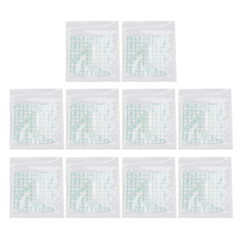 10pcs 10cm Hydrocolloid Dressing Self Adhesive Pad for Burn Blisters