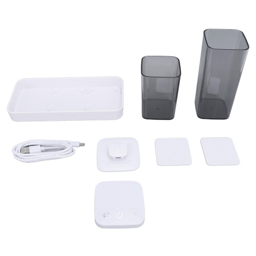 UV Sanitizer Cup Portable Nail Tools Cleaning Kit with Lid