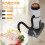 Handheld Kitchen Smoker Adjustable SK303 Silver 2