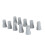 10pcs Silicone Suction Adapter Saliva Ejector Tube 4