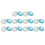 (Blue) 10x Tattoo Transfer Cream HD Blue Stencil 3