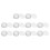 (White) 10x Tattoo Transfer Cream HD Blue Stencil 3