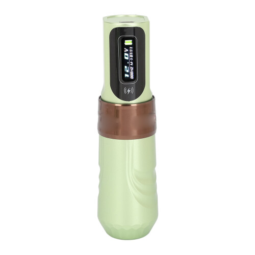 (Green) Draadloze tattoo pen 2000mAh groen 1