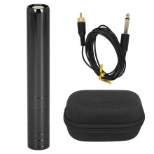 (Black) Permanent Makeup Pen Coreless Motor 2.5mm 8V 1000RPM Low Noise Black