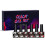 6 Farben Gel Nagellack Set UV/LED abwaschbar 1