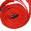 (Red) Nylon Bed Bondage Strap w/ Metal Buckle, Red 5