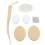 Back Lotion Applicator Long Wooden Handle Soft Sunscreen Applicator 1