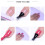 6 Farben Gel Nagellack Set UV/LED abwaschbar 5