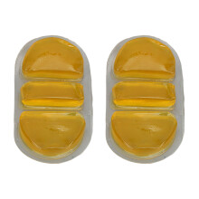(Yellow) 2x Gel-Eispack wiederverwendbar heiß/kalt blau