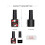 6 Farben Gel Nagellack Set UV/LED abwaschbar 3