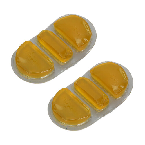 (Yellow) 2x Gel-Eispack wiederverwendbar heiß/kalt blau 2