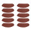 (Brown) 10x Anti-Reibungs-Oberschenkelband schwitzfest elastisch 4