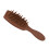 (Brown) 4x Silikon-Kopfmassagebürste für Shampoo, lang 4