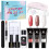 3-Farben Gel-Nagellack Starter-Kit mit Basis & Top Coat 5