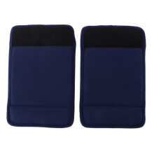 (Navy) 2x Gehhilfen-Griffpolster rutschfest komfortabel navy