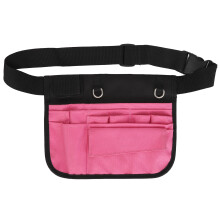 (Pink) Verpleegkundige Fanny Pack Met Zakken Medisch Roze