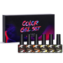 Nee Jolie 6 Farben Gel Nagellack Set UV/LED