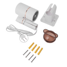 (US Plug 110V) Faltbarer Föhn 1000W, 3 Stufen, US-Stecker