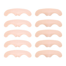 10PCS Eyebrow Tattoo Practice Face Silicone Fake Skin