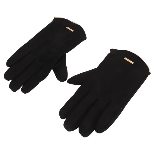 (Black) Herren Touchscreen-Wollhandschuhe Wintergrau 2