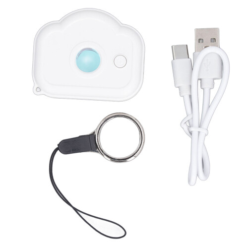 (White) Infrared Camera Detector 3 Modes Long Distance Red LED Flash Black