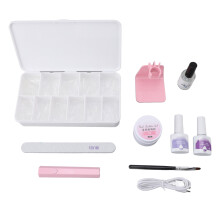 Nagelverlenging Set UV Lamp 550st Amandelvorm