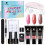 3-Farben-Gel-Nagellack-Set mit Basis- & Topcoat 5