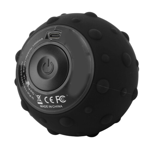 (Black) Vibrations-Massageball 5 Gänge Tiefengewebe 1
