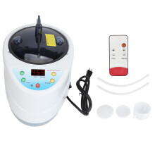 (110V US Plug) 4L Saunadampfgenerator Fernbedienung Edelstahl 9 Temp 220V