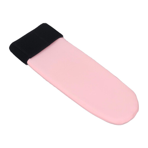 (Pink) Ankle Foot Ice Sock Reusable Gel Pack Adjustable Strap Black 2