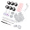 Nagelverlängerungs-Set UV-Lampe Basislack Glitzer 5