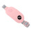 (Pink) Menstrual Heating Pad mit Vibration, 3 Temp, wiederaufladbar 3