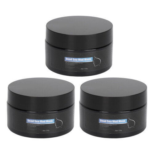 3pcs Cleansing Mud Mask Deep Pore Hydrating Blackhead Oil Control 1