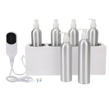 (EU Plug White) Ölwärmer 4 Flaschen Konstanttemperatur 100-240V EU Weiß