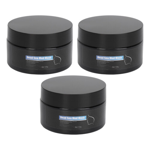 3pcs Cleansing Mud Mask Deep Pore Hydrating Blackhead Oil Control 2
