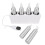(US Plug White) Oliebrander 4 Flessen Temp. Regeling EU Stekker 4