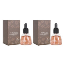 2pcs 30ml Coffee Eye Serum Reduce Dark Circles Wrinkles Moisturize