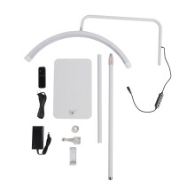(White) 24" 36W U-vormige schoonheidslamp vloer