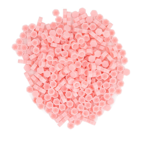 (Pink) 200 Stk Einweg-Wimpernkleber-Schälchen klein lila 1