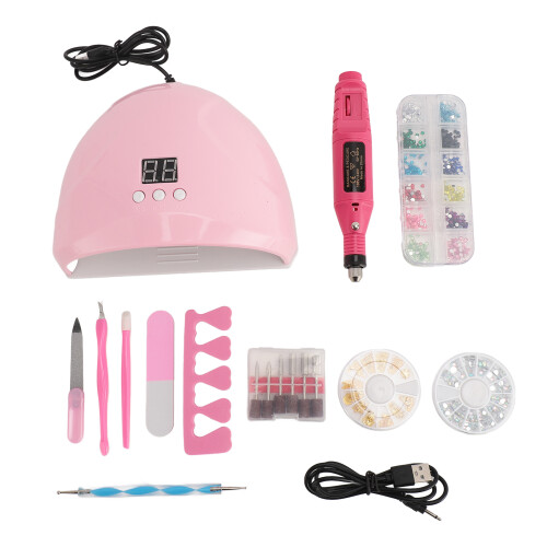 UV nagellamp set 110-240V slijpmachine