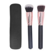 Silicone Makeup Brush Holder incl. 2 Brushes