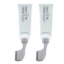 2x Pflanzen-Farbcreme Grauabdeckung 80ml mit Kamm