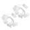 2pcs Star Moon String Lights LED Waterproof Battery Operated 4